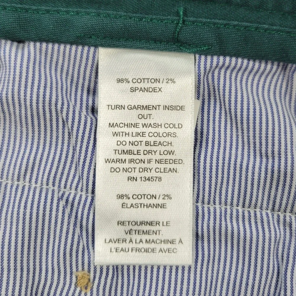 Vineyard Vines Chino Pants Men 28x32 Green Cotton Business Casual Preppy Classic